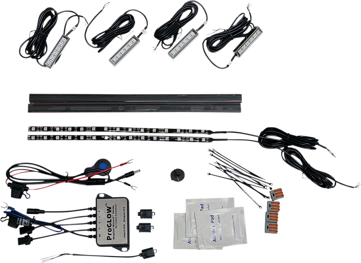 Custom Dynamics Magical Wizards Motorcycle Engine Light Kit for Harley Davidson
