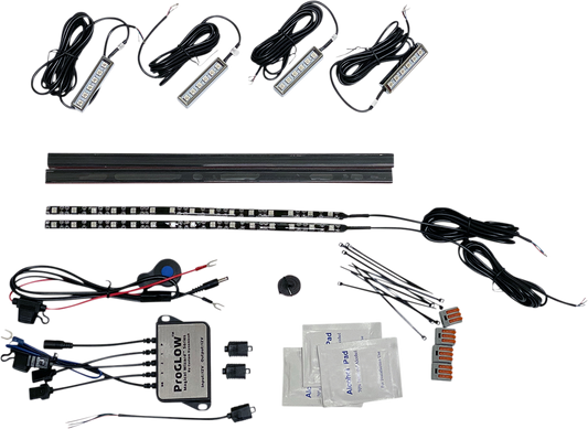 Custom Dynamics Magical Wizards Motorcycle Engine Light Kit for Harley Davidson