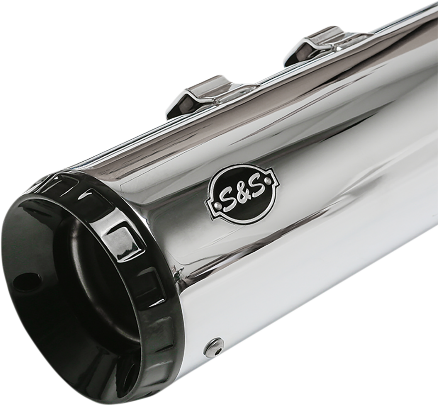 S&S GNX 4.5" Motorcycle Slip on Exhaust Mufflers 2017-2022 Harley Touring Models