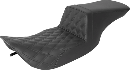 Saddlemen Step Up Front Lattice Gel Seat fits 1997-2007 Harley Touring FLHR FLHX