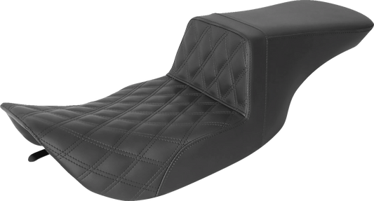 Saddlemen Step Up Front Lattice Gel Seat fits 1997-2007 Harley Touring FLHR FLHX