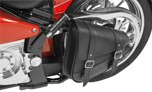 Willie & Max Swing Arm Left Side Saddlebag for 1984-2017 Harley Softail FXSB