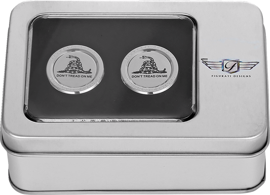 Figurati Don't Tread on Me Short Magnetic Docking Hardware Covers for Harley