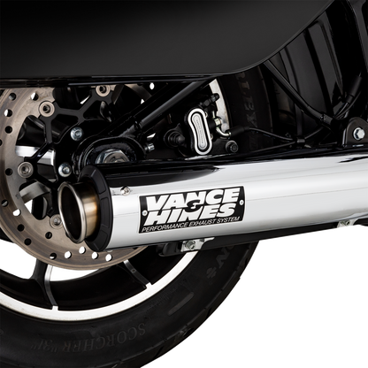 Vance & Hines 4" Supersport Chrome Slip On Muffler fits 2025 Harley Softail M8
