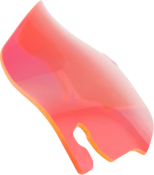 Klock Werks 3.5" Pink Ice Flare Windshield fits 1996-2013 Harley Touring Batwing