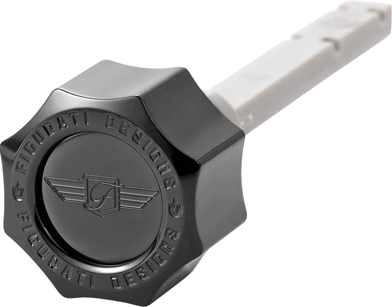Figurati Designs Curved Magnetic Transmission Dipstick fits 2017-2024 Harley M8