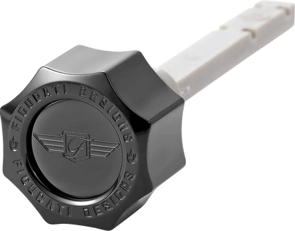 Figurati Designs Curved Magnetic Transmission Dipstick fits 2017-2024 Harley M8