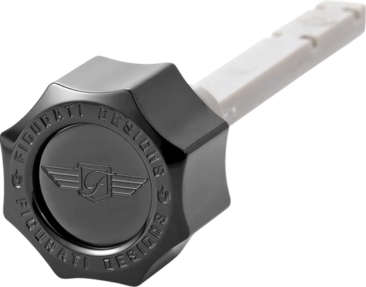 Figurati Designs Curved Magnetic Transmission Dipstick fits 2017-2024 Harley M8