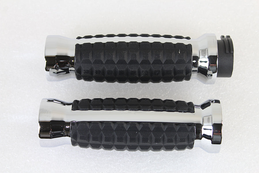 V-Twin Alligator Style Motorcycle Handlebar Grips 1979-1995 Harley Softail