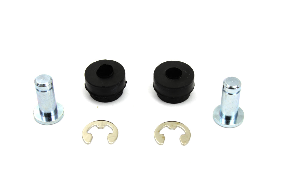 VTwin Late FL Speedometer Mounting Pins & Clips fits 1936-1995 Harley Touring