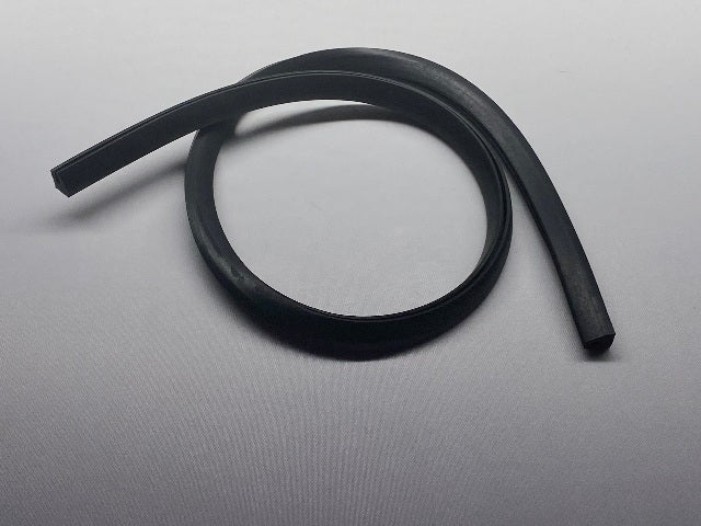 VTwin Black Rubber Fuel Tank Dash Cover Trim for 1988-1992 Harley Davidson FXR