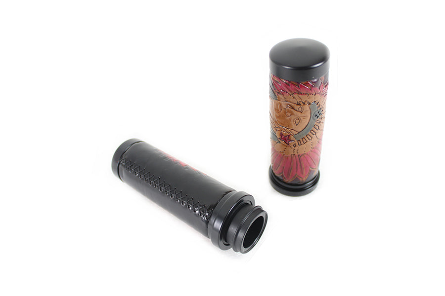 VTwin Indian Throttle by Wire Handlebar Hand Grips 2008-2024 Harley Davidson