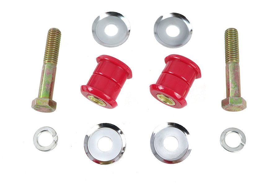 Vtwin Solid Heavy Duty Handlebar Riser Bushings 1991-2017 Harley Dyna FXR FXD FX