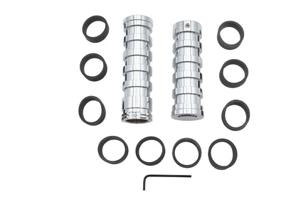 VTwin O-Ring Style Handlebar Hand Grip Set for 2008-2025 Harley Touring Softail