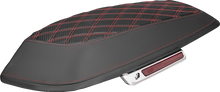 Saddlemen Red Carbon Lattice Saddlebag Lid Covers for 2014-2025 Harley Touring