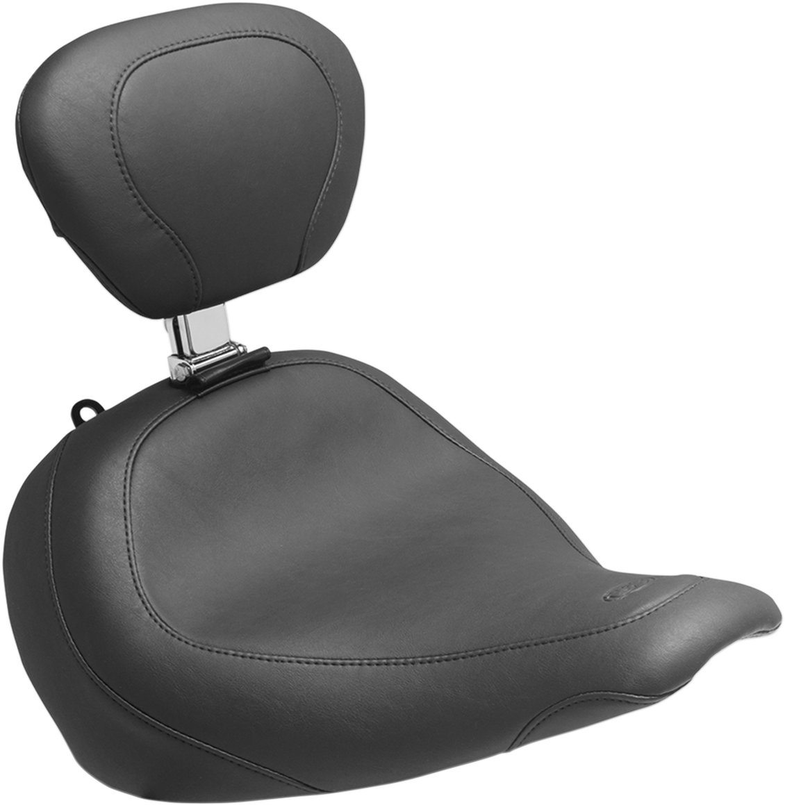Mustang Wide Tripper Solo Seat & Backrest 2018-2024 Harley Softail Fat Boy 79772