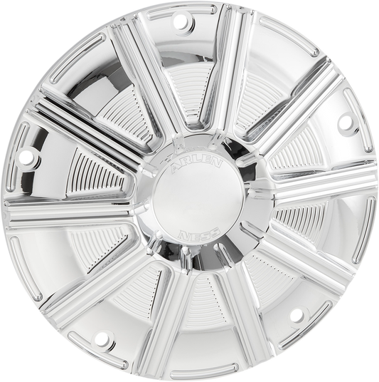Arlen Ness 10 Gauge Chrome Derby Cover fits 1999-2018 Harley Softail FXST