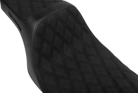 Slyfox High Noon Diamond Stitch Seat fits 2008-2024 Harley Touring FLTR FLHX