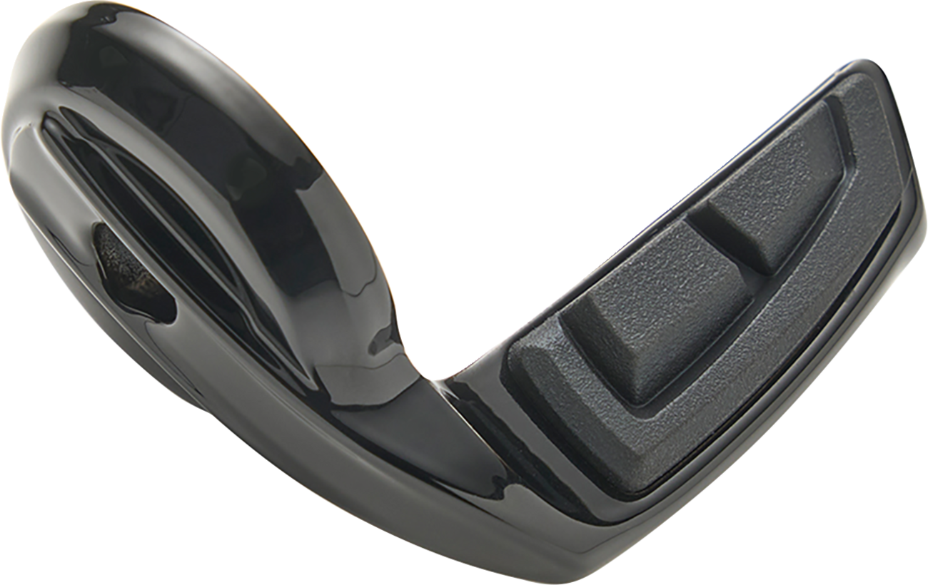 Ciro Chicane Black Throttle Assist Wing Handlebar Grip End for Harley Davidson