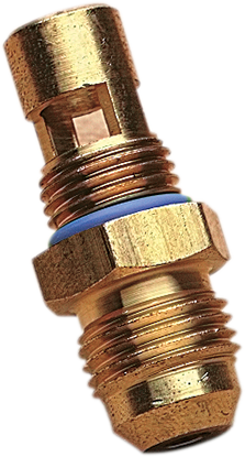 Pingel Brass -6AN Male Hex Power Flo S&S Carburetor Fuel Line Fitting For Harley