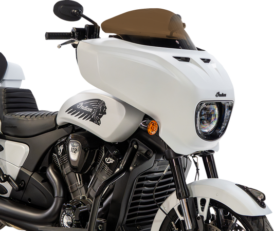 Klock Werks 9" Bronze Flare Windshield fits 2025-2026 Indian Powerplus Models