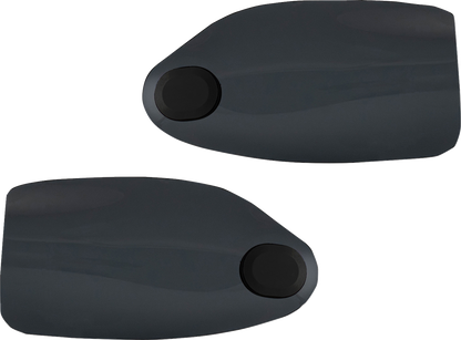 Klock Werks Dark Smoke Flare Hand Guards for 2014-25 Indian Challenger Chieftain