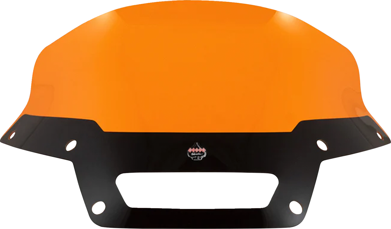 Klock Werks Kolor Flare 6" Orange Windshield 2022-2024 Harley Softail Low Rider