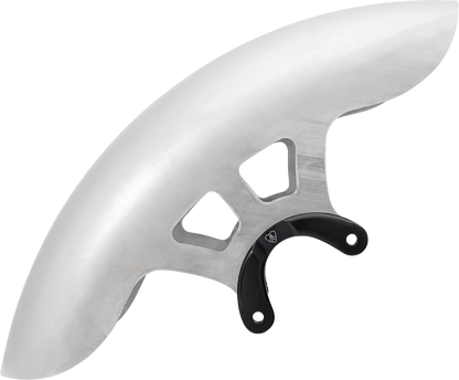 Arlen Ness Pro Short 19" Raw Front Fender for 2023-2026 Harley Road Street Glide