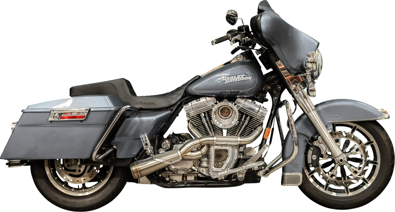 Trask Big Sexy 2:1 High Performance Exhaust  for 2007-16 Harley Davidson Touring