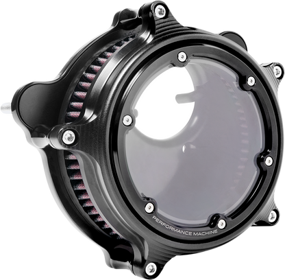 Performance Machine Vision Air Cleaner Filter Kit fits 2017-2022 Harley Touring