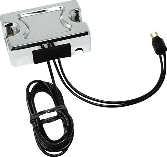 Namz Chrome Smooth Voltage Regulator fits 1992-1993 Harley Sportster 883 1200