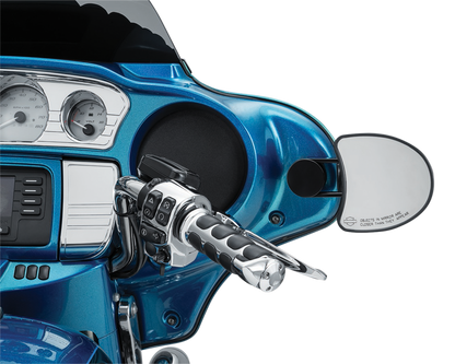 Kuryakyn 6576 Adjustable Fairing Drop Mirror Mounts 2006-2013 Harley Touring