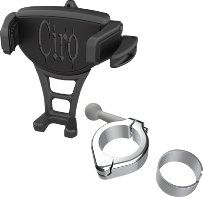 Ciro Constrictor Universal 1-1/8" & 1-1/4" Handlebar Adjustable Phone Holder Kit