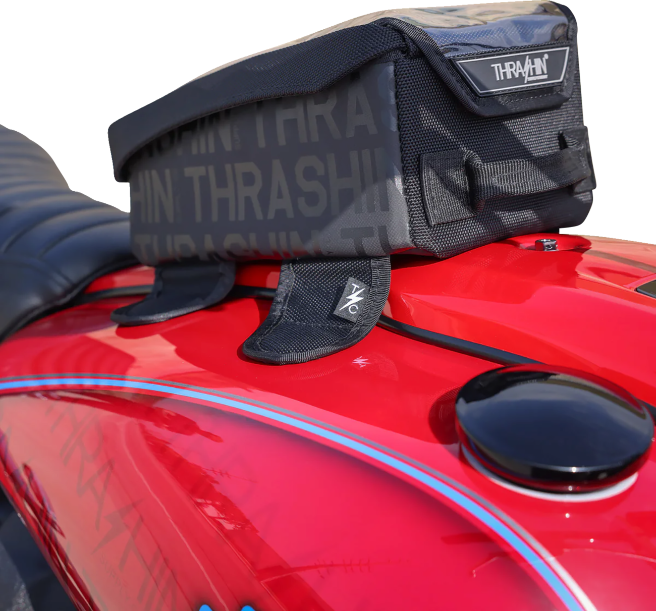 Thrashin 3.5L Magnetic Motorcycle Gas Tank Storage Bag for Harley TSB-0017