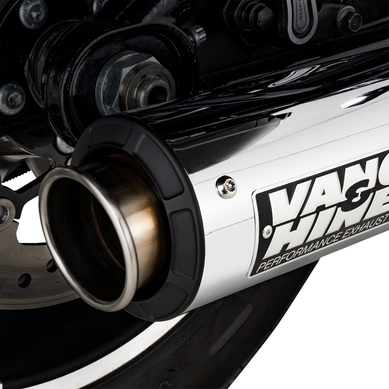 Vance & Hines 4" Supersport Chrome Slip On Muffler fits 2025 Harley Softail M8