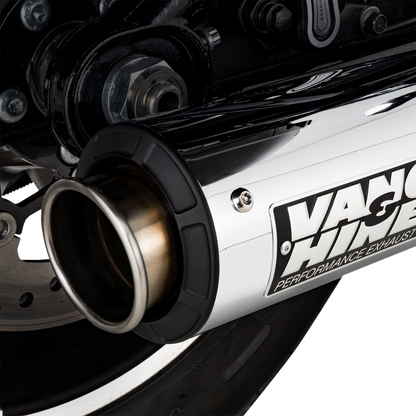 Vance & Hines 4" Supersport Chrome Slip On Muffler fits 2025 Harley Softail M8
