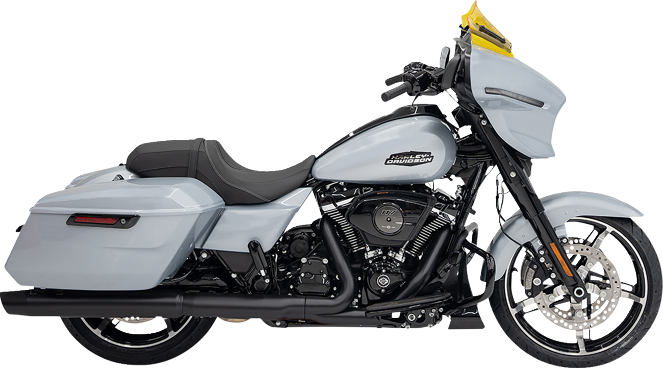 Klock Werks Kolor Flare 8" Yellow Windshield fits 2023-2025 Harley Street Glide