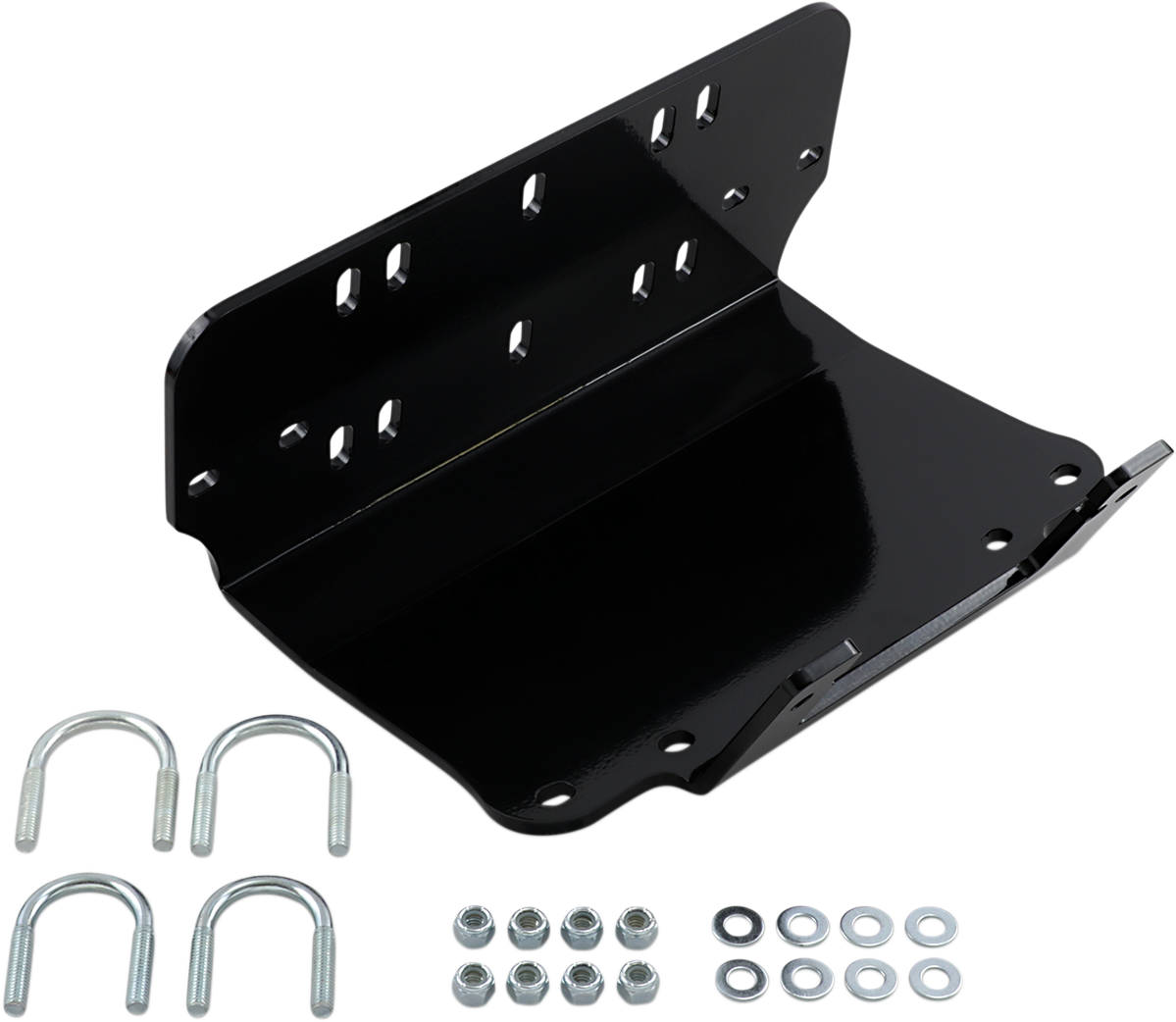 Moose Utility UTV Black Front Winch Mount Kit for 2013-15 Can-Am Maverick 1000R