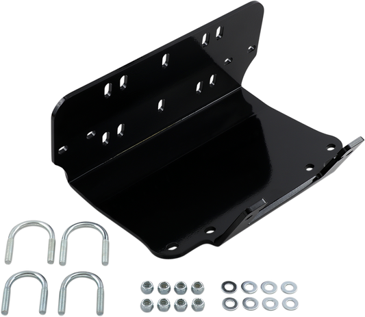 Moose Utility UTV Black Front Winch Mount Kit for 2013-15 Can-Am Maverick 1000R