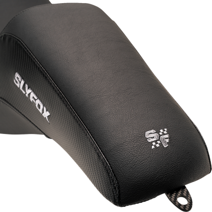 Slyfox Smooth Carbon Fiber Seat fits 2008-2024 Harley Electra Road Street Glide