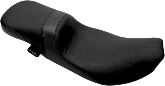 Danny Gray Black Leather Weekday 2 Up Seat 2008-2024 Harley Touring FLHR FLHX