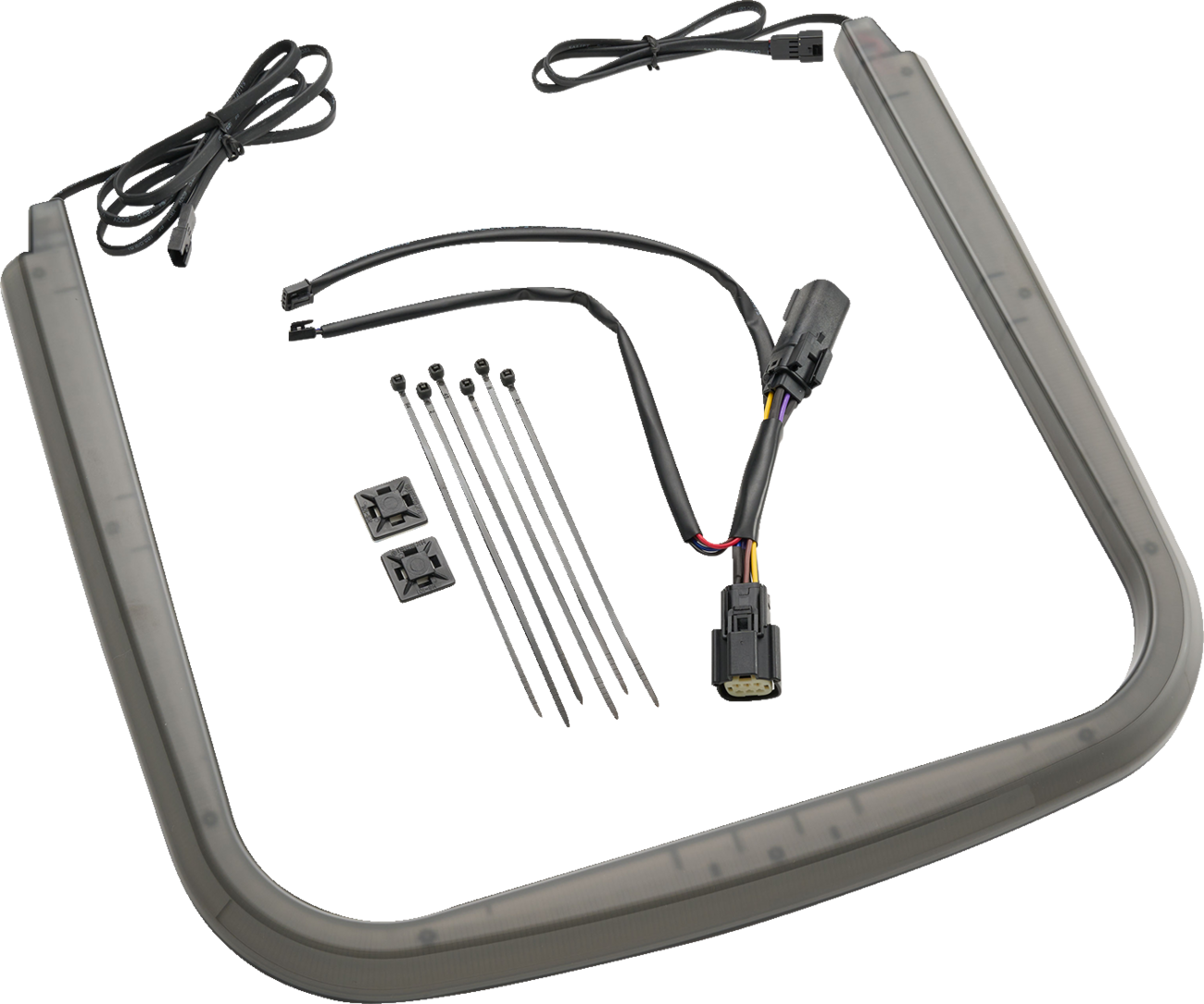 Ciro Tailo Tour Pak Smoked Tail Light fits 2014-2024 Harley Touring FLHT FLTR