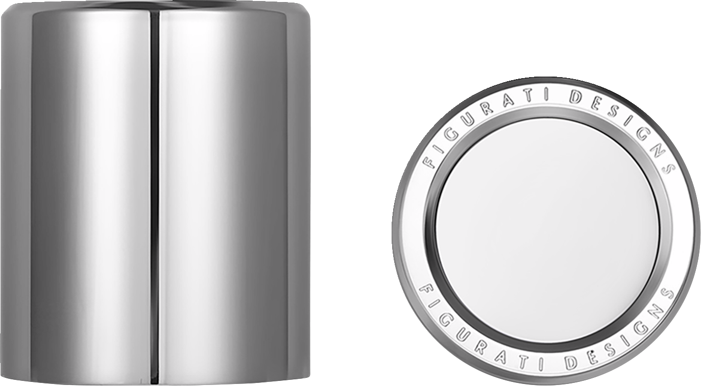 Figurati Designs Smooth Short Magnetic Docking Hardware Covers for Harley