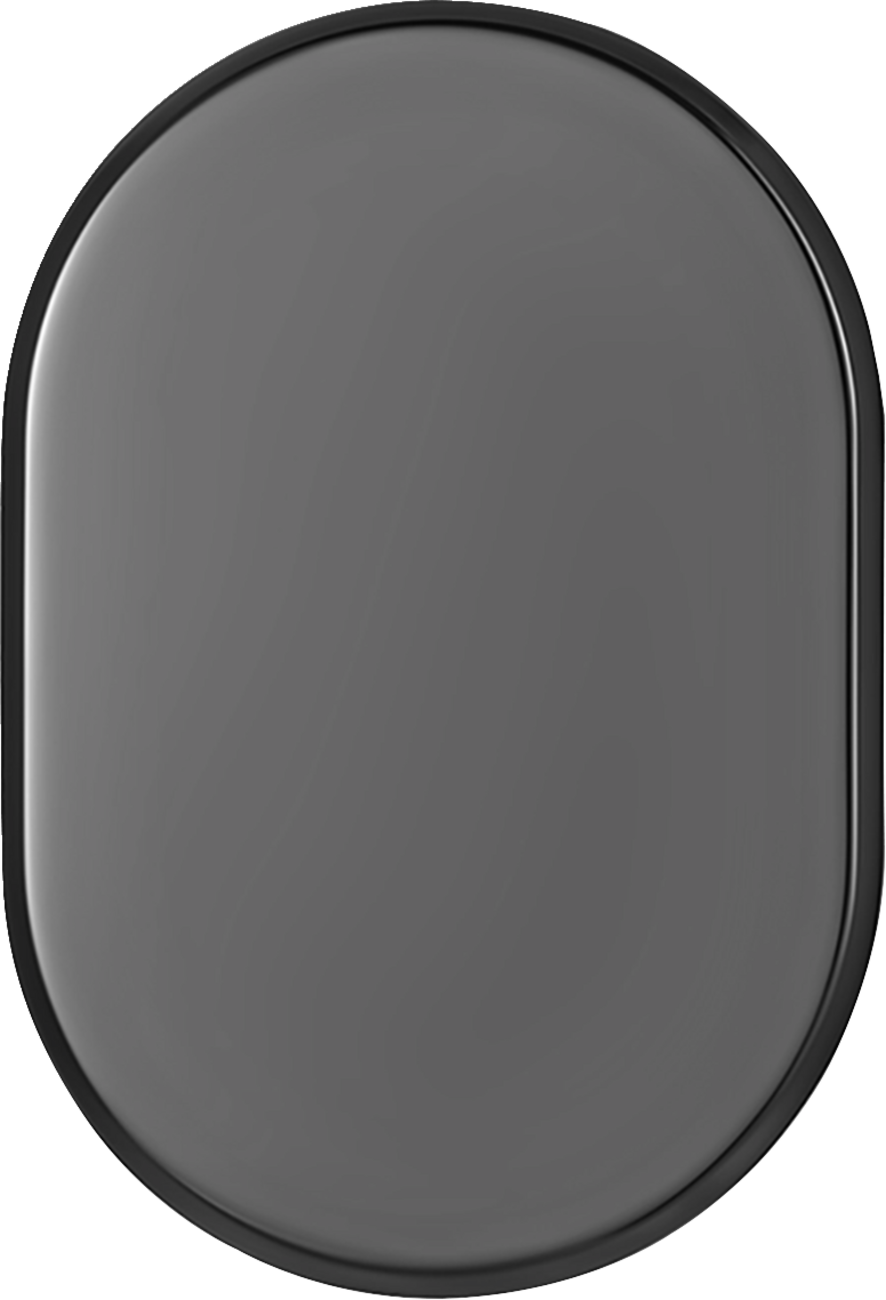 Figurati Smooth Black Right Antenna Insert 2009-2023 Harley Touring FLHX FLTRX
