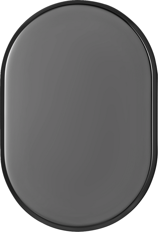 Figurati Smooth Black Right Antenna Insert 2009-2023 Harley Touring FLHX FLTRX