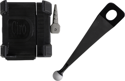 Ciro Black Smartphone/GPS Holder & Mount for 2014-2023 Harley Davidson Touring