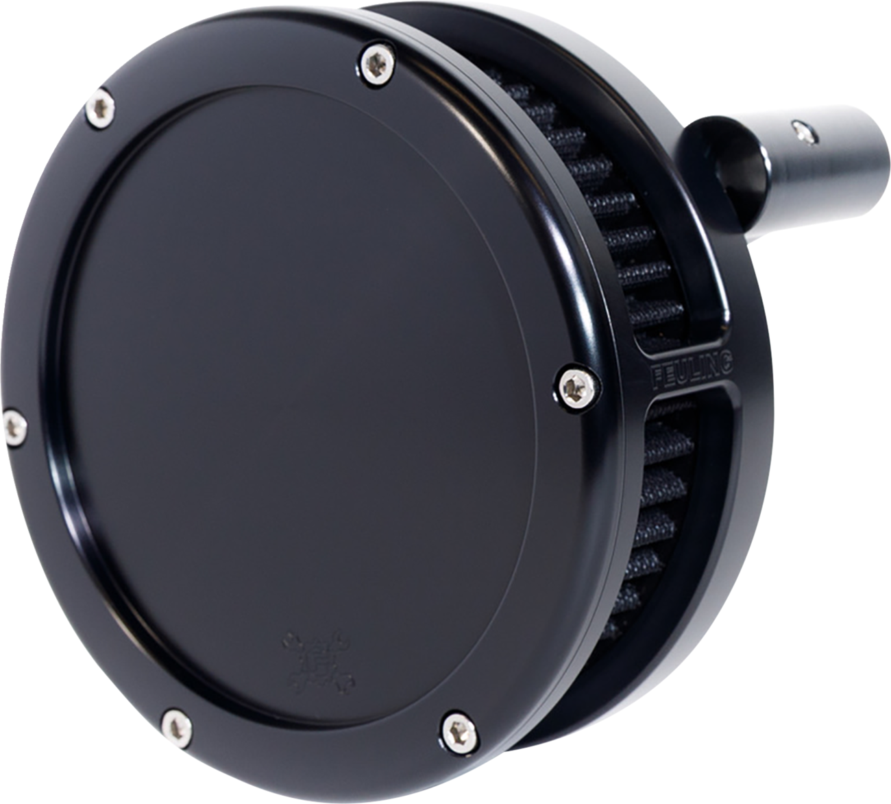 Feuling BA Slim Solid Black Air Filter Kit for 2008-2017 Harley Touring Softail