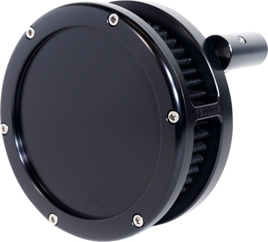 Feuling BA Slim Solid Black Air Filter Kit for 2008-2017 Harley Touring Softail