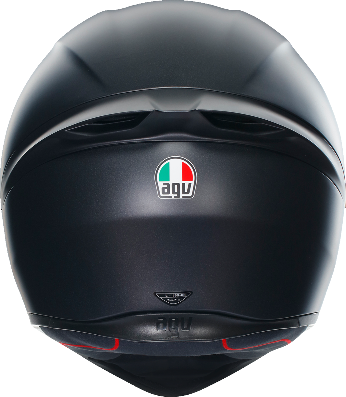AGV K1 S Solid Matte Black Unisex Adult Motorcycle Street Full Face Helmet
