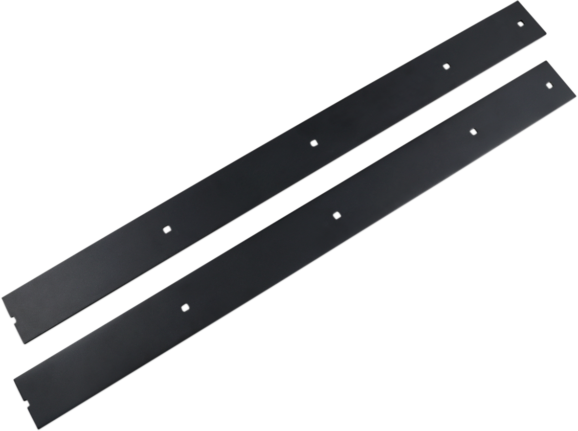 Moose Utility Black 72" Country Plow Wear Bar 2 Piece UTV ATV Side by Side